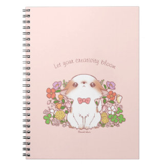 Carnet Laissez votre créativité s'épanouir Mochi et Fleur