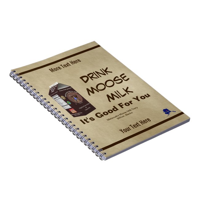 Carnet Lait d'orignal Matanuska (Côté Droit)