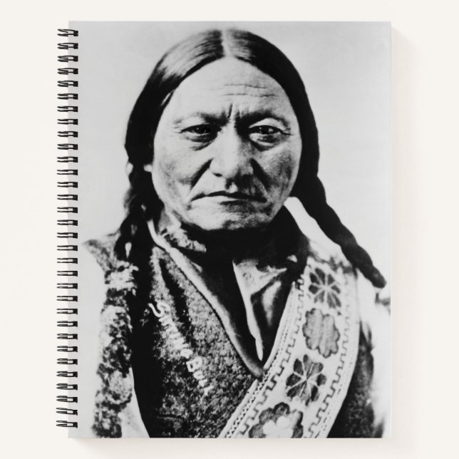 Carnet Lakota Chef Abandon : assis Bull Fort Buford (Devant)