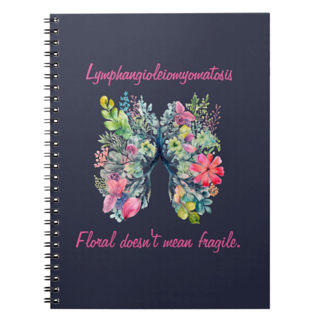 Carnet LAM Floral Doesn't Mean Notebook (Devant)