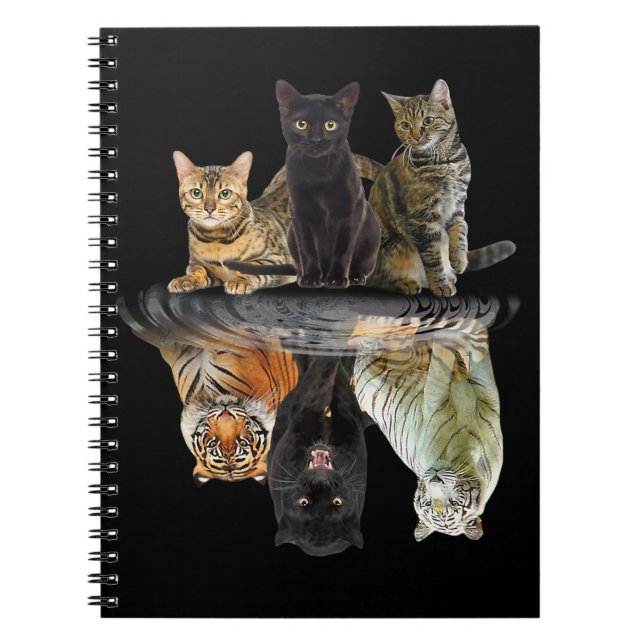 Carnet L'ami des chats Amoureux des chats Tigre mou (Devant)
