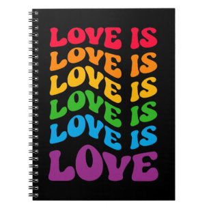 Carnet L'amour est amour gay LGBT