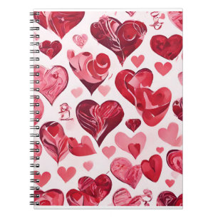 Carnet L'amour est dans le design Air- coeur