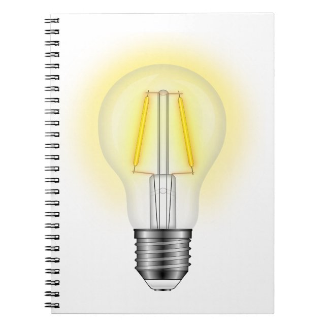 Carnet Lampe à néon (Devant)