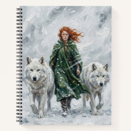 Carnet Lanterne de la colombe de paix radieuse Imbolc per