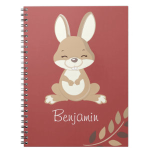 Carnet Lapin avec un sourire