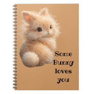 Carnet Lapin flou : Certains lapins t'aiment