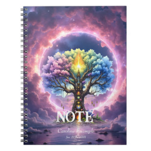 Carnet L'Arbre Céleste des Royaumes Éternels
