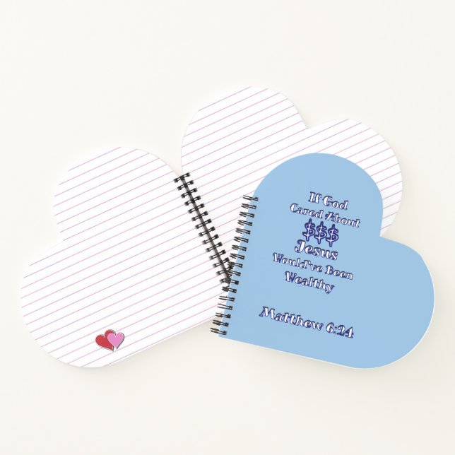 Carnet L'argent n'est pas tout (Intérieur)