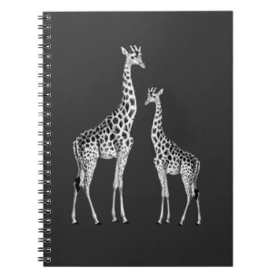 Carnet L'art animalier amusant de la Girafe
