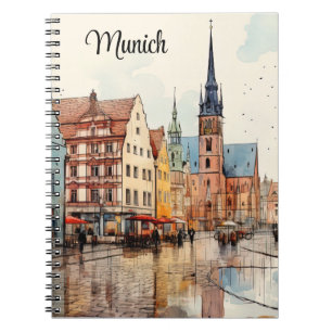 Carnet L'art élégant de la ville emblématique d'Allemagne