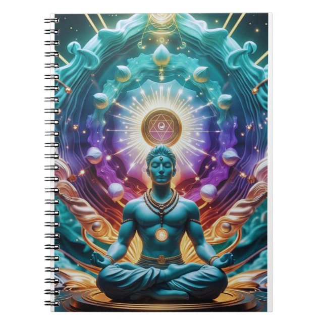 Carnet L'Art Spirituel Du Mandala Sacré (Devant)