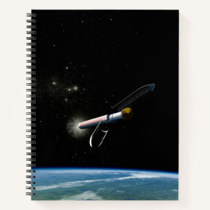 Carnet L'Atlas V541 Lance Le Véhicule En Orbite.