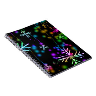 Carnet L'atmosphère de Noël festive et animée de Slippery