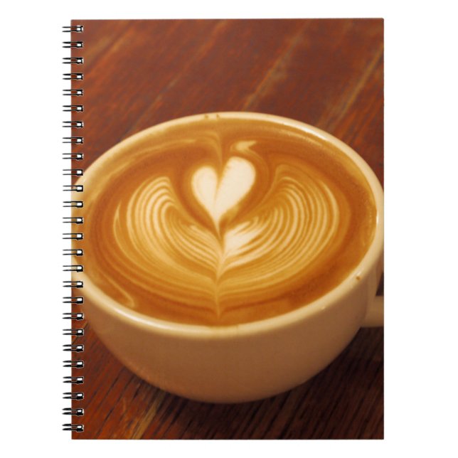 Carnet Latte Art Coffee Love (Devant)
