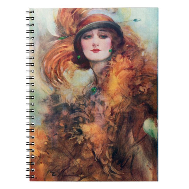 Carnet L'attrait des yeux verts (Devant)