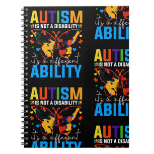 Carnet L'Autisme N'Est Pas Un Handicap, C'Est Un Différen
