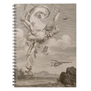 Carnet L'automne d'Icare, 1731 (gravure)