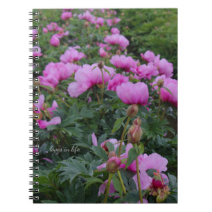 Carnet Lavender Peonies