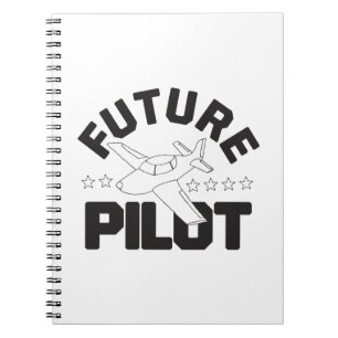 Carnet L'aviation pour les enfants qui volent à l'avenir
