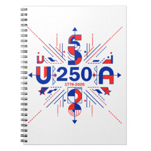 Carnet le 250e anniversaire de l'Amérique