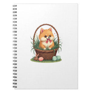 Carnet Le bazar de Pâques de Gomi Vintage Chien de Pâques