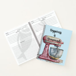 Carnet Le bonheur est fait maison Recette