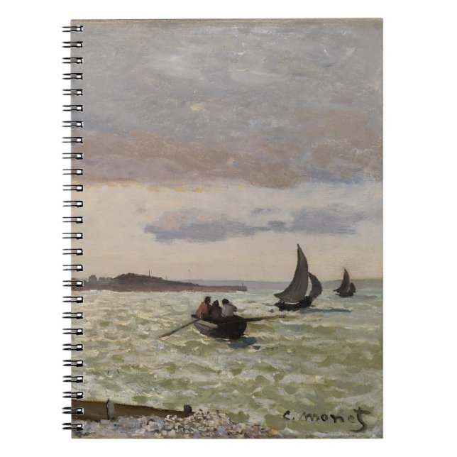 Carnet Le bord de la mer chez Sainte-Adresse, 1864 (Devant)