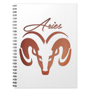 Carnet Le bronze porte le bélier Zodiac