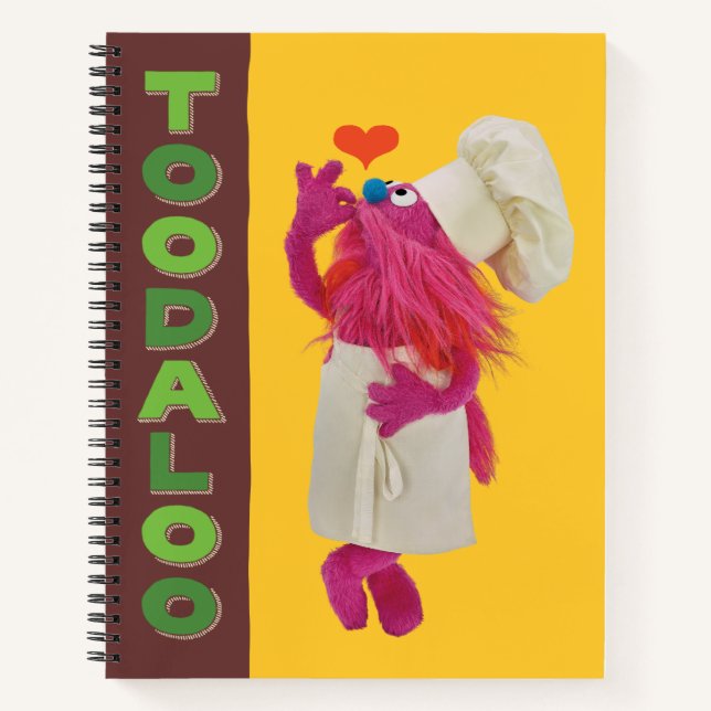 Carnet Le camion gastronomique de Cookie Monster | Toodal (Devant)