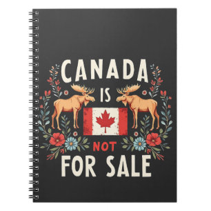 Carnet Le Canada n'est pas à vendre Amérique Trump 51e Ét
