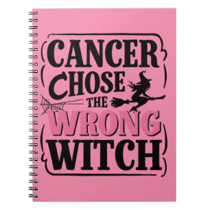 Carnet Le cancer choisit la mauvaise sorcière Sensibilisa