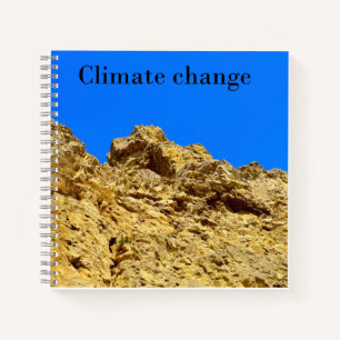 Carnet Le changement climatique s'occupe de l'environneme