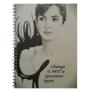 Carnet Le changement n'est pas un spectateur Sport Art Im