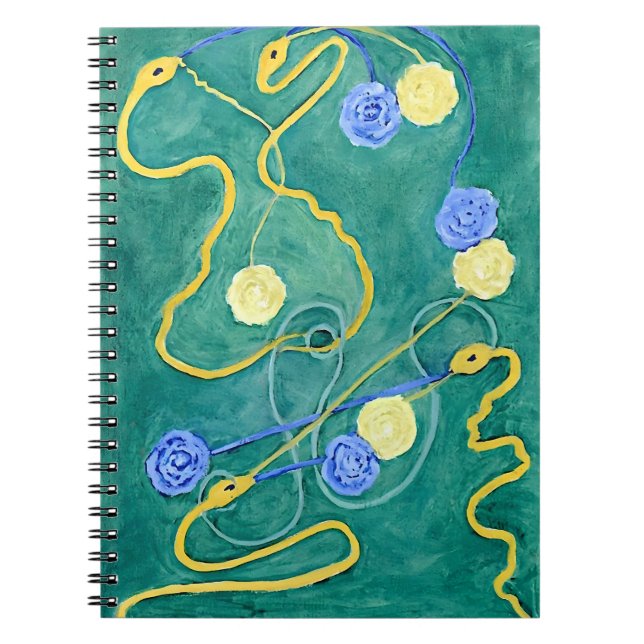 Carnet Le chaos primitif par Hilma af Klint (Devant)