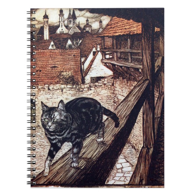 Carnet Le Chat du château par Rackham (Devant)