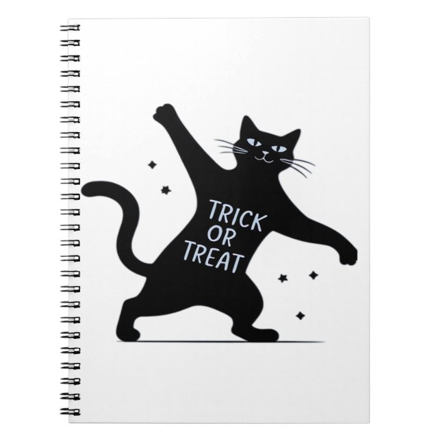 Carnet Le Chat Noir Dancing Spooktacular Trick-or-Trea (Devant)