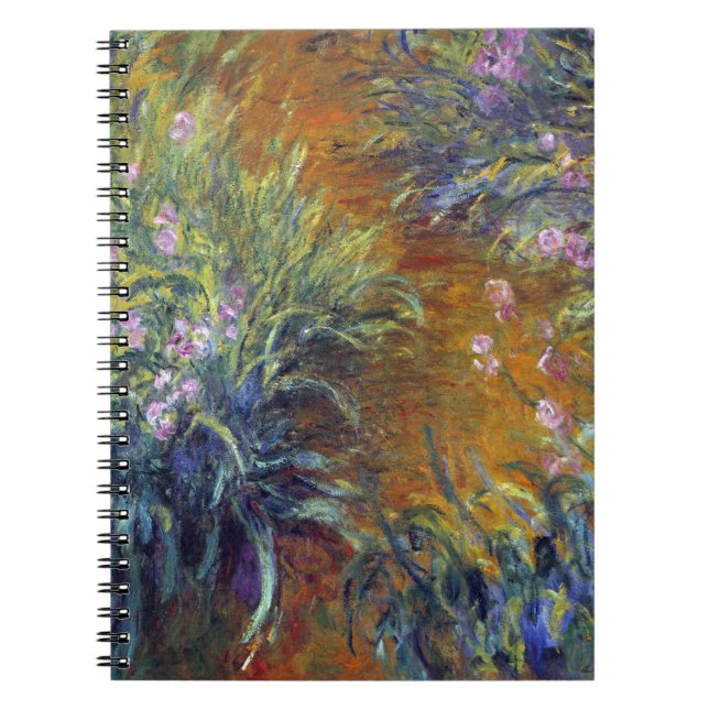 Carnet Le chemin à travers les Irises par Claude Monet (Devant)