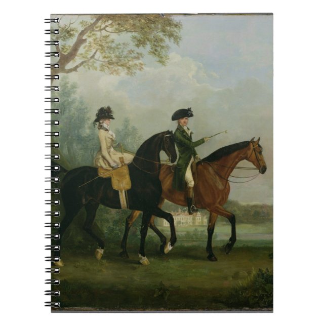 Carnet Le chéri. Équitation de Marcia Pitt avec son (Devant)