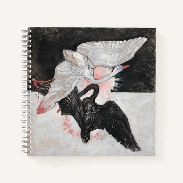 Carnet Le cygne, no 2 | Hilma af Klint | (Devant)
