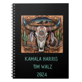 Carnet Le désert des Cornes du crâne. Harris-Walz. Black