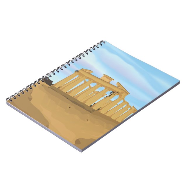 Carnet Le dessin animé de l'Acropole d'Athènes (Côté gauche)
