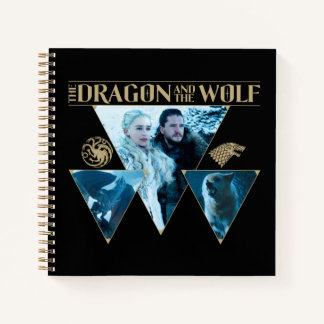 Carnet Le Dragon et le Wolf Daenerys & Jon Graphic