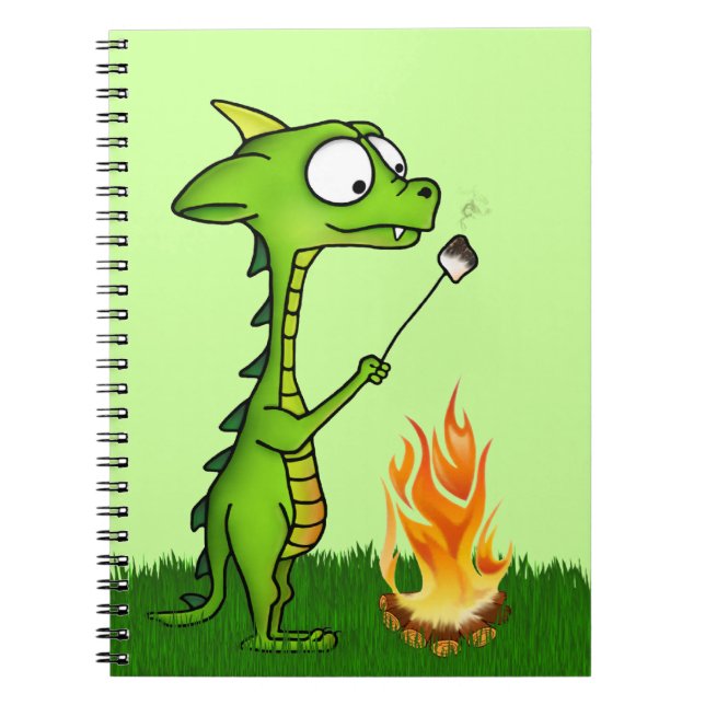 Carnet Le feu de dragon (Devant)