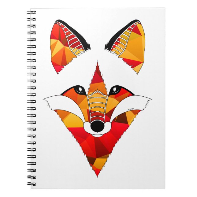 Carnet Le feu de Fox (Devant)