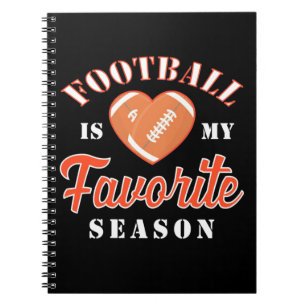 Carnet Le Football Américain Est Ma Saison Préférée