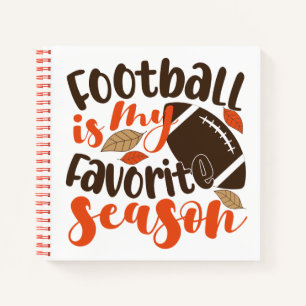 Carnet Le football est ma saison préférée
