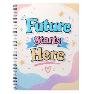 Carnet Le Futur Commence Ici - École Inspirante