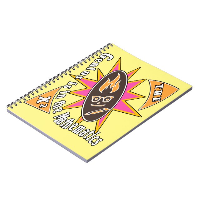 Carnet Le génie est dans les mathématiques (Côté gauche)