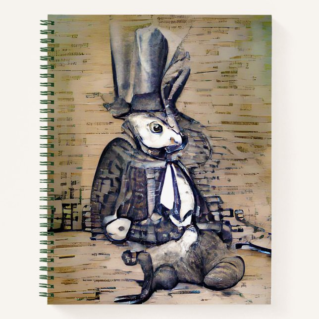 Carnet Le Gentleman Rabbit (Devant)
